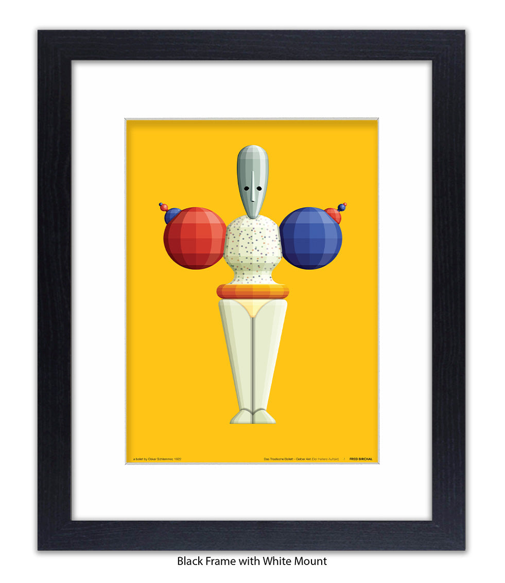Triadische Ballet 1970-III - Fred Birchal - Art Print