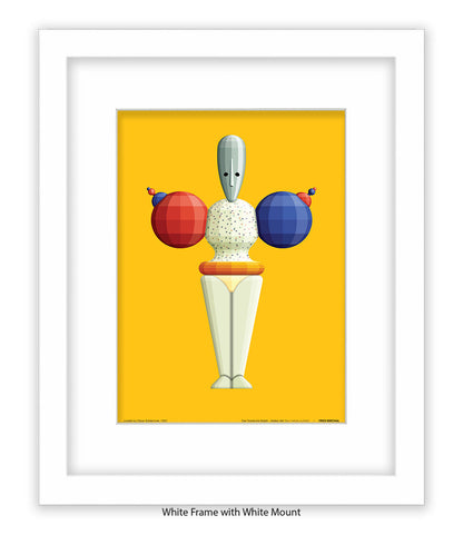 Triadische Ballet 1970-III - Fred Birchal - Art Print