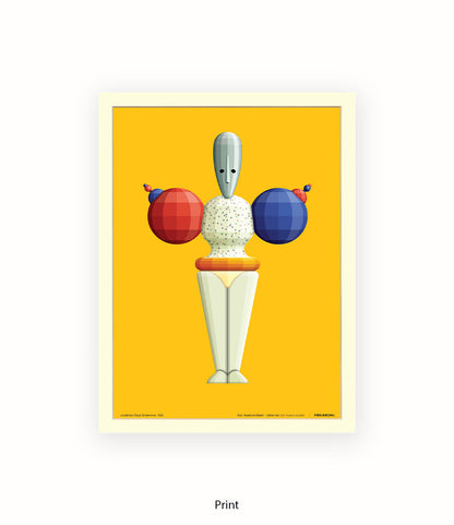 Triadische Ballet 1970-III - Fred Birchal - Art Print