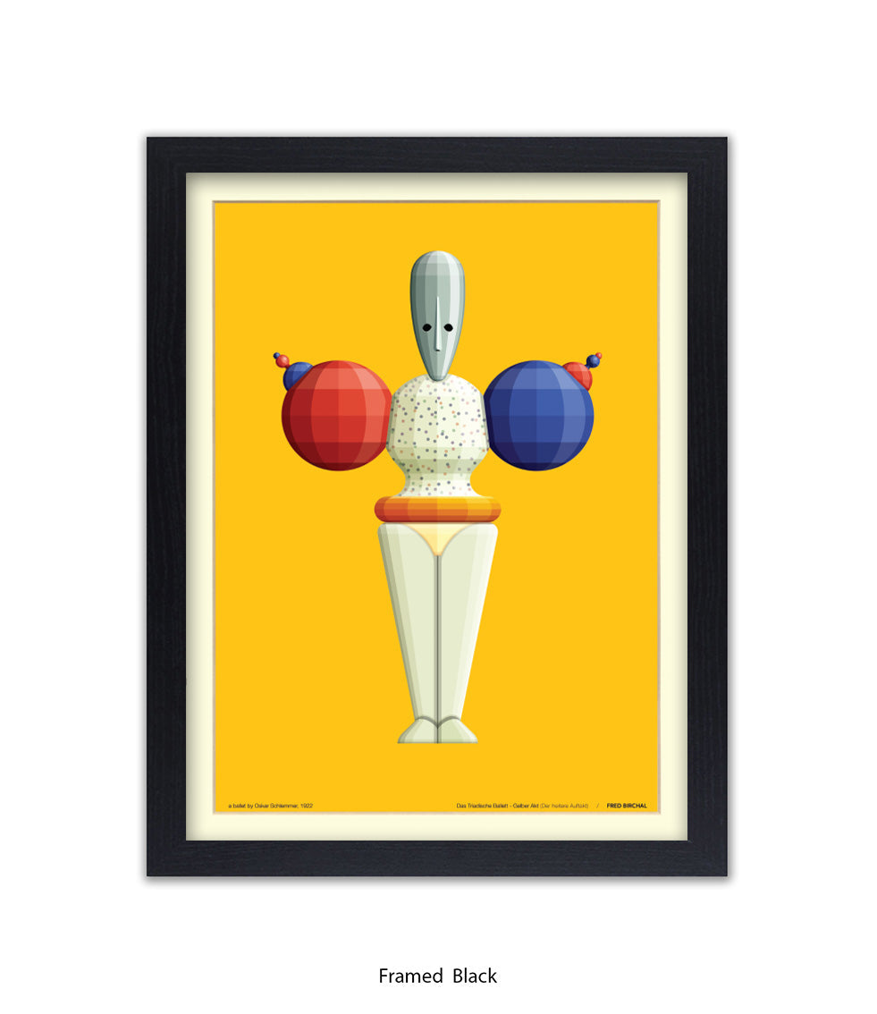 Triadische Ballet 1970-III - Fred Birchal - Art Print