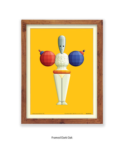Triadische Ballet 1970-III - Fred Birchal - Art Print