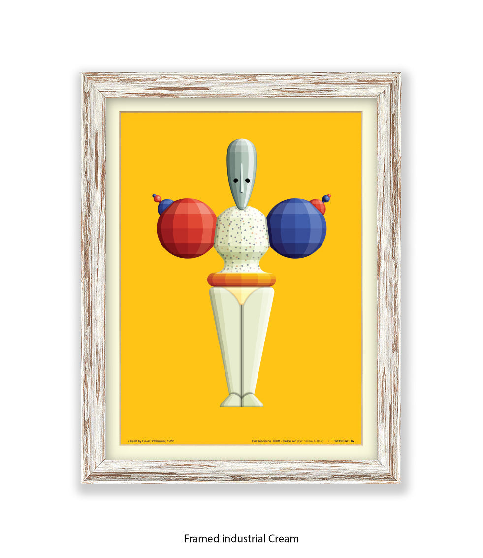 Triadische Ballet 1970-III - Fred Birchal - Art Print