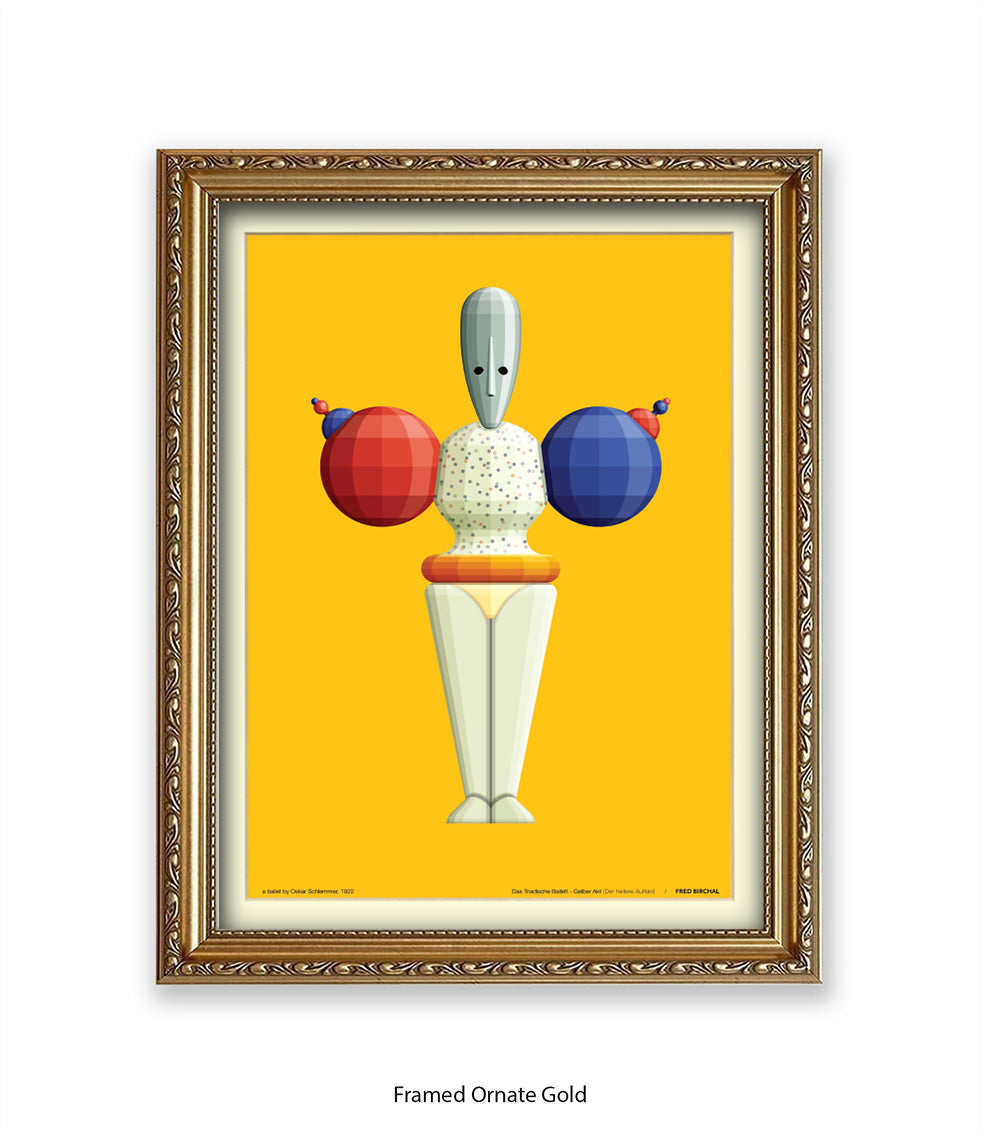 Triadische Ballet 1970-III - Fred Birchal - Art Print
