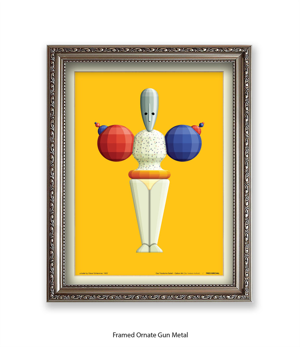 Triadische Ballet 1970-III - Fred Birchal - Art Print