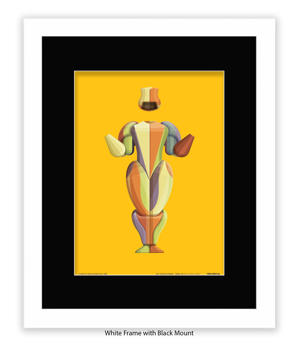 Triadische Ballet 1970-IV - Fred Birchal - Art Print