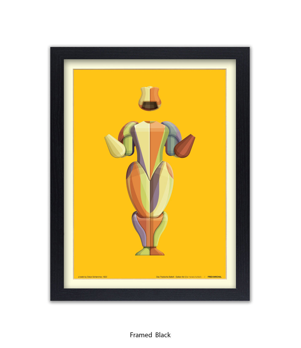 Triadische Ballet 1970-IV - Fred Birchal - Art Print