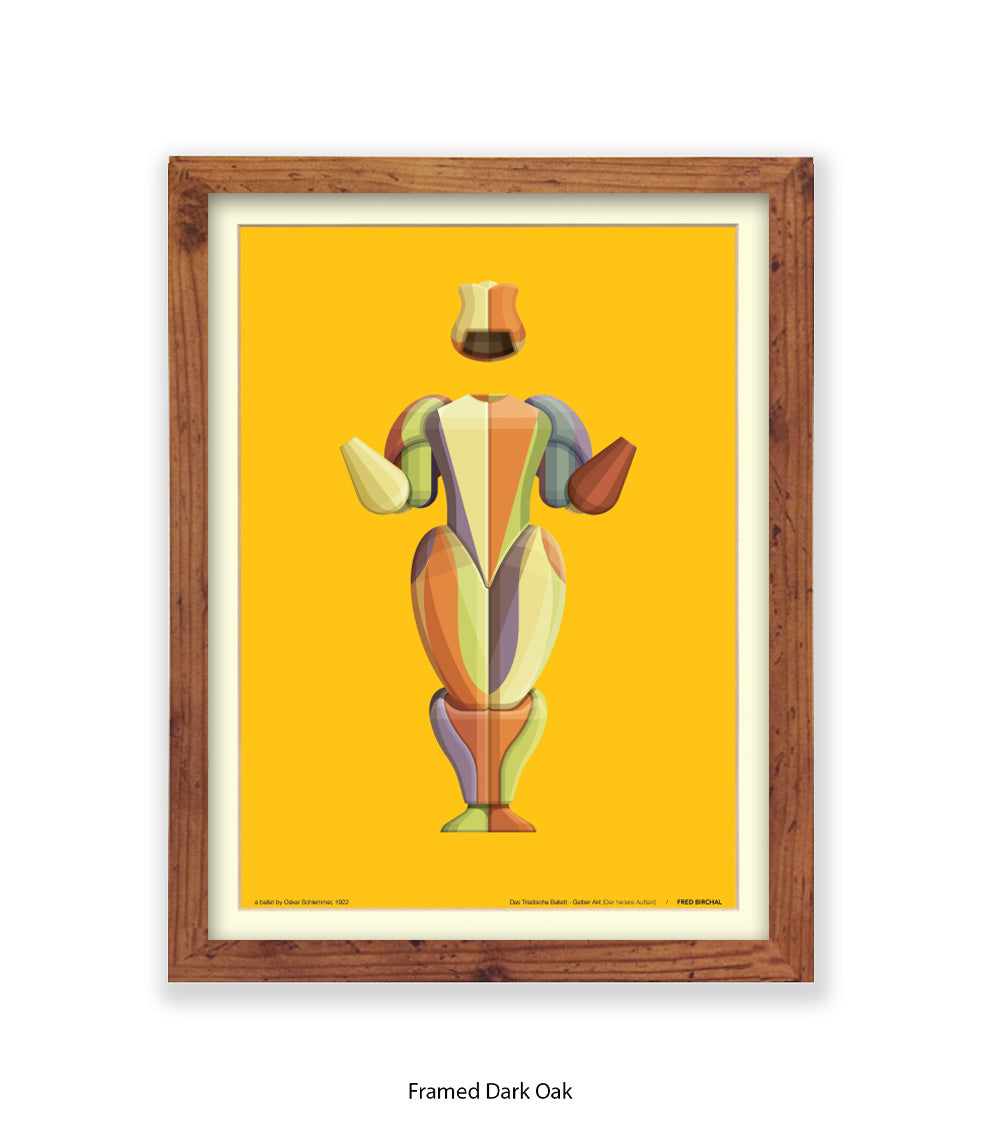 Triadische Ballet 1970-IV - Fred Birchal - Art Print