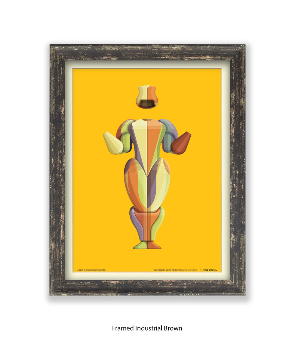 Triadische Ballet 1970-IV - Fred Birchal - Art Print