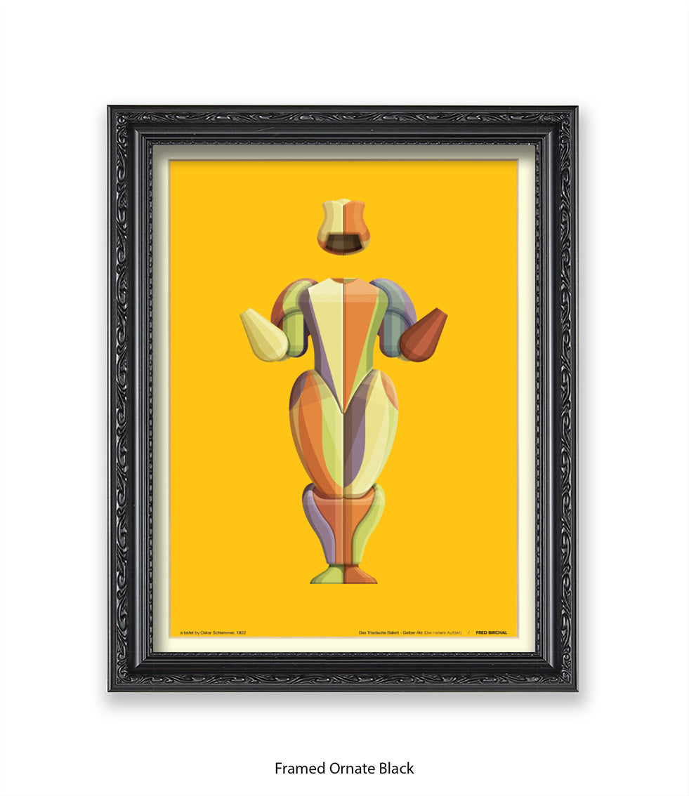 Triadische Ballet 1970-IV - Fred Birchal - Art Print