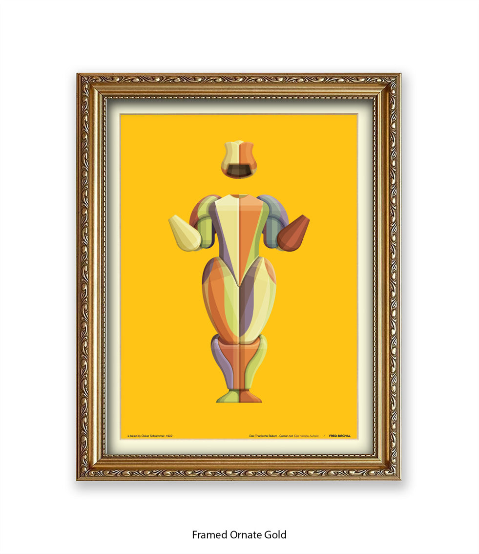 Triadische Ballet 1970-IV - Fred Birchal - Art Print