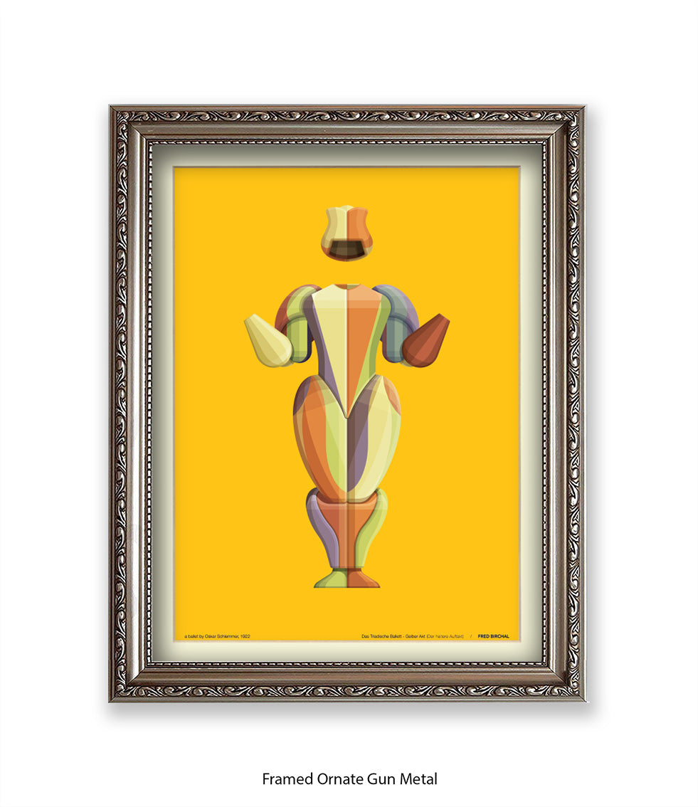 Triadische Ballet 1970-IV - Fred Birchal - Art Print
