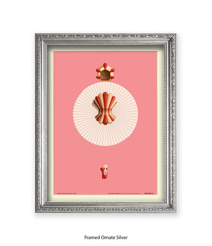 Triadische Ballet 1970-V - Fred Birchal - Art Print