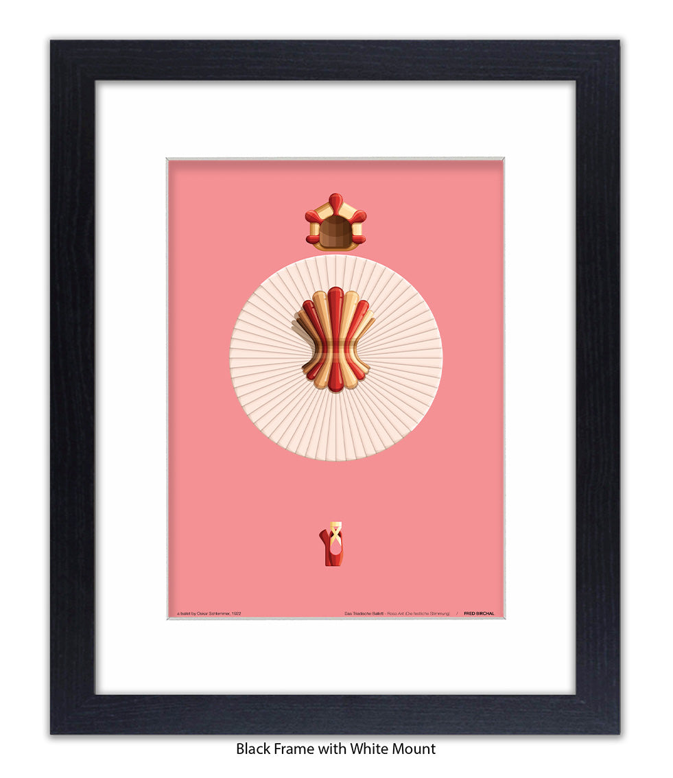 Triadische Ballet 1970-V - Fred Birchal - Art Print