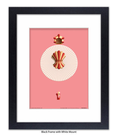 Triadische Ballet 1970-V - Fred Birchal - Art Print