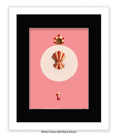 Triadische Ballet 1970-V - Fred Birchal - Art Print