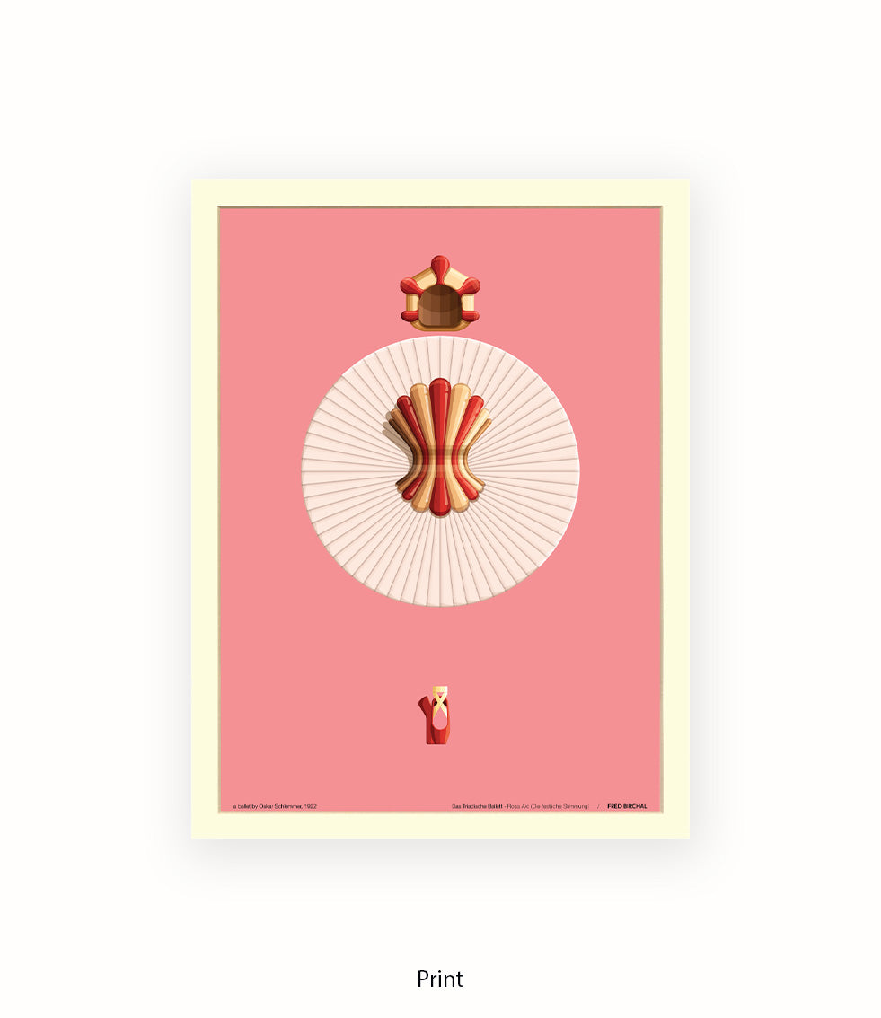 Triadische Ballet 1970-V - Fred Birchal - Art Print