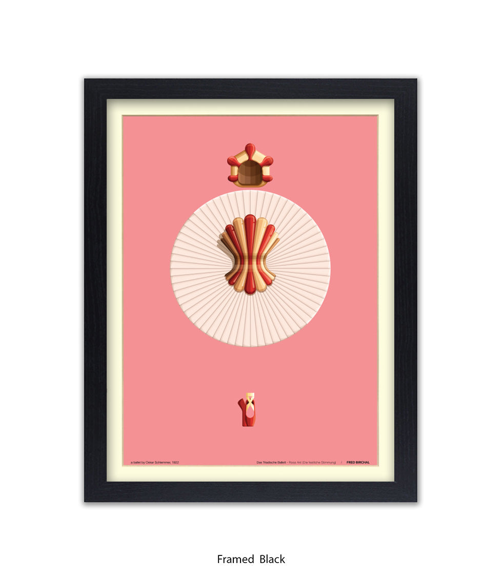 Triadische Ballet 1970-V - Fred Birchal - Art Print