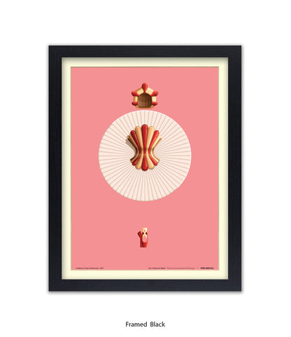 Triadische Ballet 1970-V - Fred Birchal - Art Print