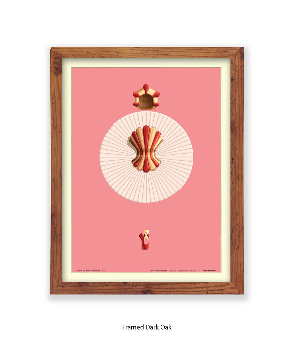 Triadische Ballet 1970-V - Fred Birchal - Art Print