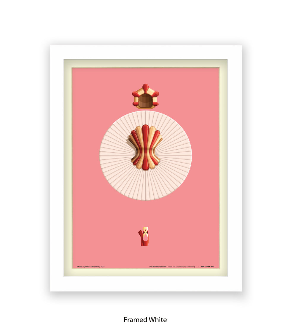 Triadische Ballet 1970-V - Fred Birchal - Art Print