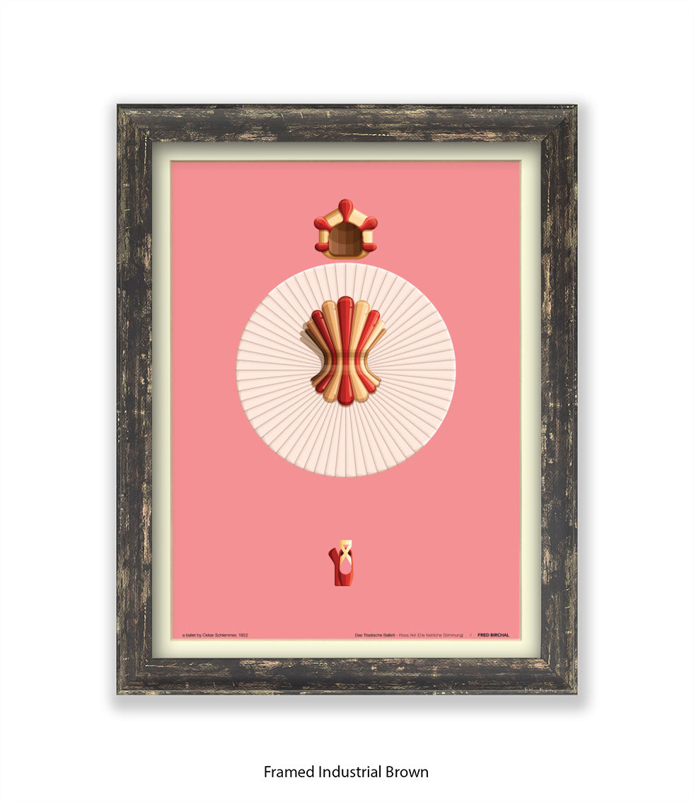 Triadische Ballet 1970-V - Fred Birchal - Art Print