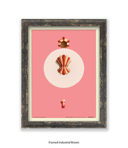 Triadische Ballet 1970-V - Fred Birchal - Art Print