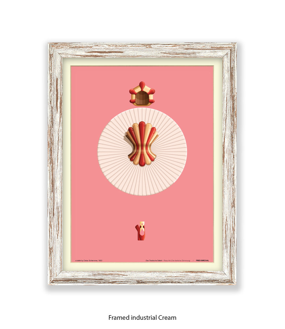 Triadische Ballet 1970-V - Fred Birchal - Art Print