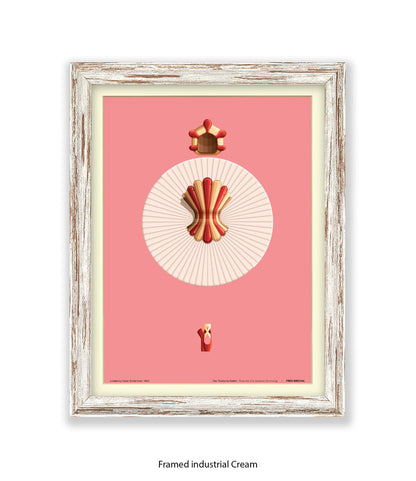 Triadische Ballet 1970-V - Fred Birchal - Art Print