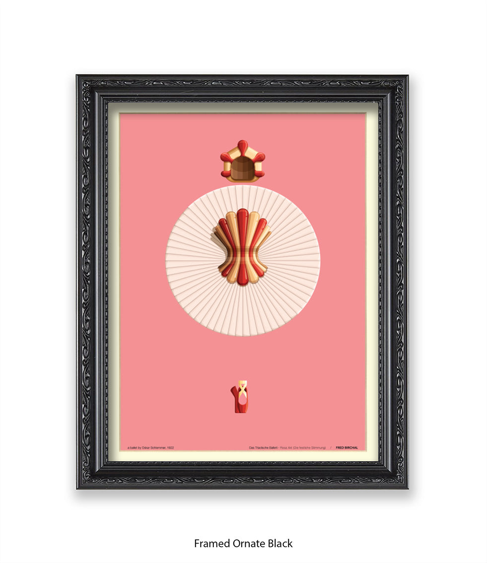 Triadische Ballet 1970-V - Fred Birchal - Art Print