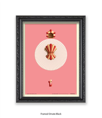 Triadische Ballet 1970-V - Fred Birchal - Art Print