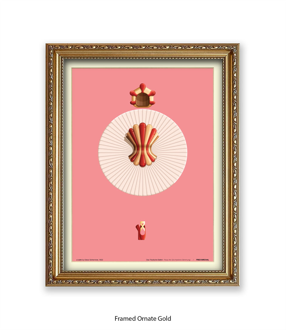 Triadische Ballet 1970-V - Fred Birchal - Art Print