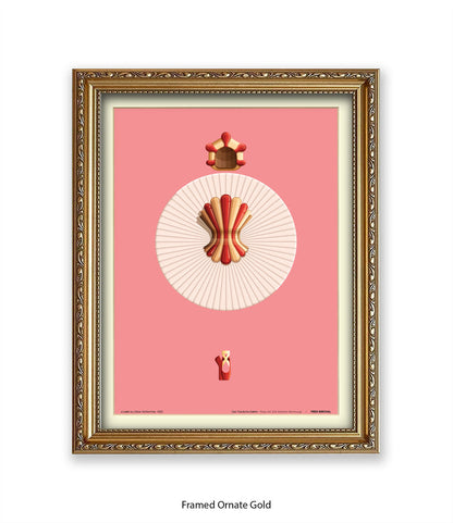 Triadische Ballet 1970-V - Fred Birchal - Art Print