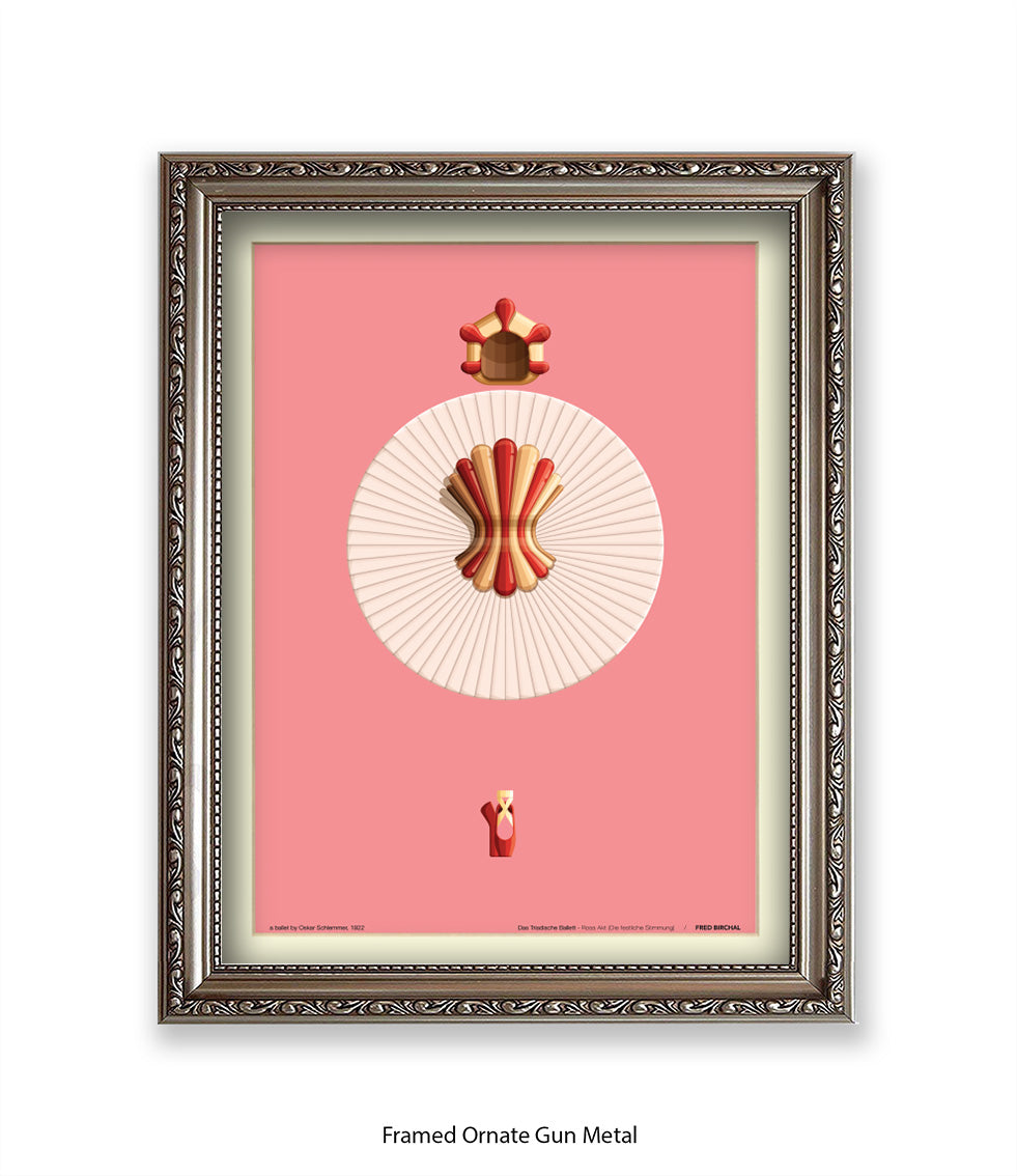 Triadische Ballet 1970-V - Fred Birchal - Art Print