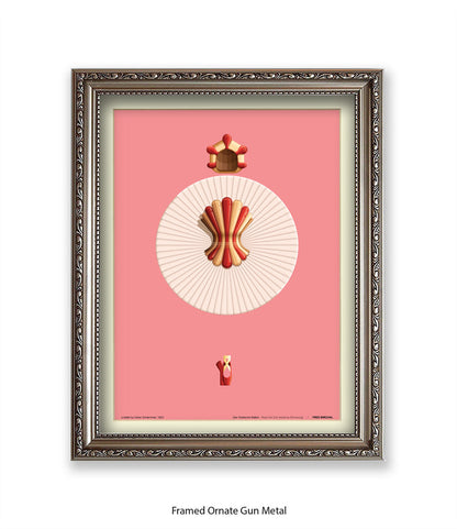 Triadische Ballet 1970-V - Fred Birchal - Art Print