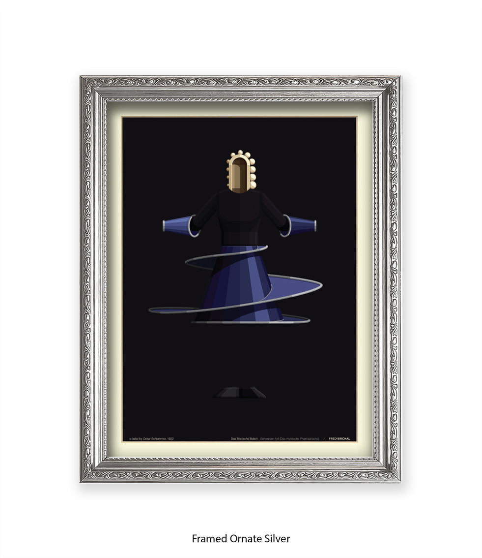 Triadische Ballet 1970-VI - Fred Birchal - Art Print