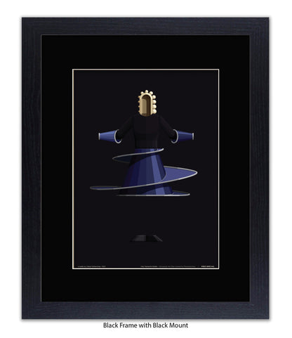 Triadische Ballet 1970-VI - Fred Birchal - Art Print