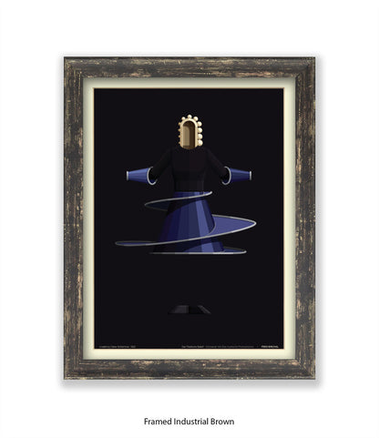 Triadische Ballet 1970-VI - Fred Birchal - Art Print
