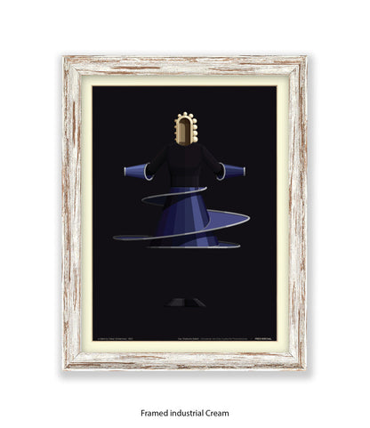 Triadische Ballet 1970-VI - Fred Birchal - Art Print