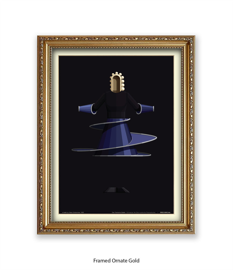 Triadische Ballet 1970-VI - Fred Birchal - Art Print