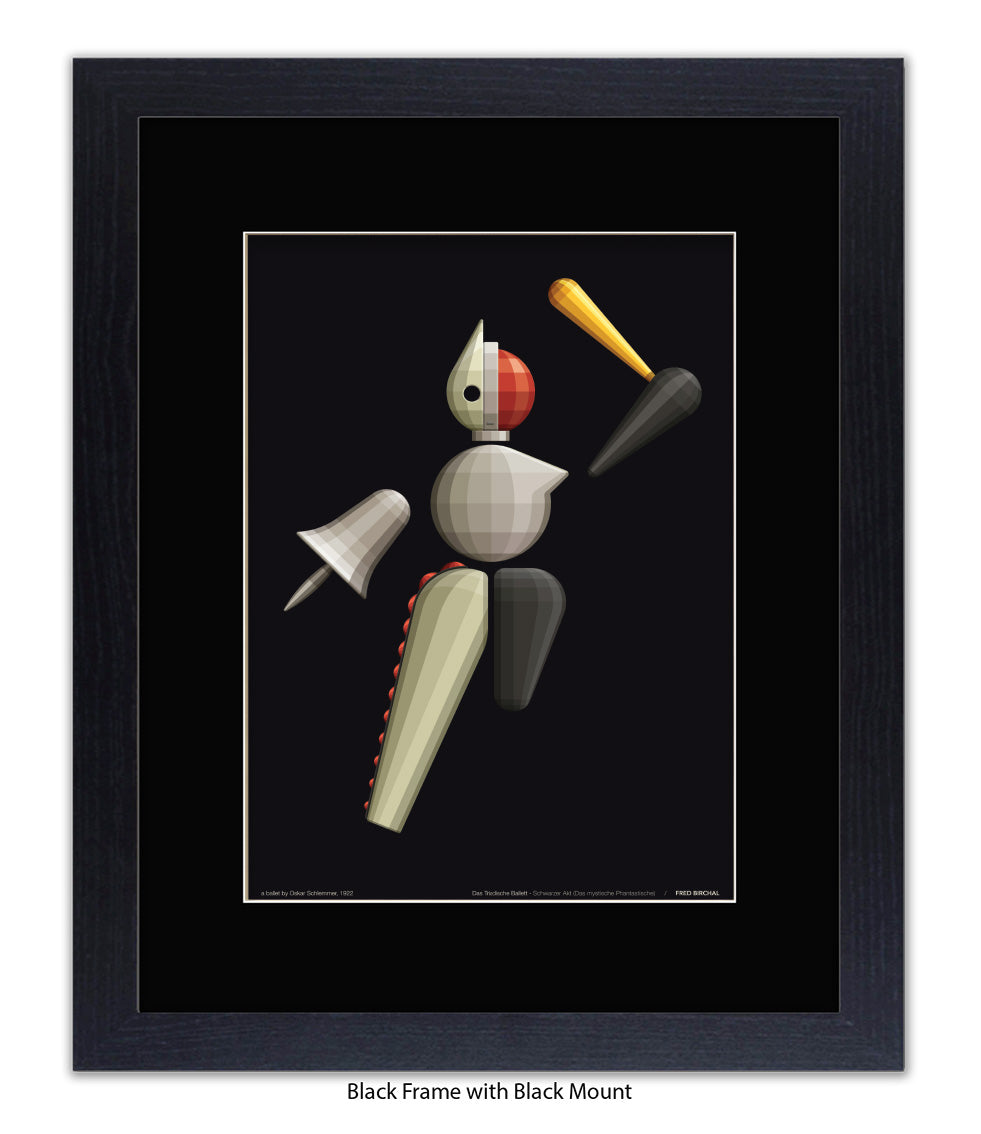 Triadische Ballet 1970-VII - Fred Birchal - Art Print
