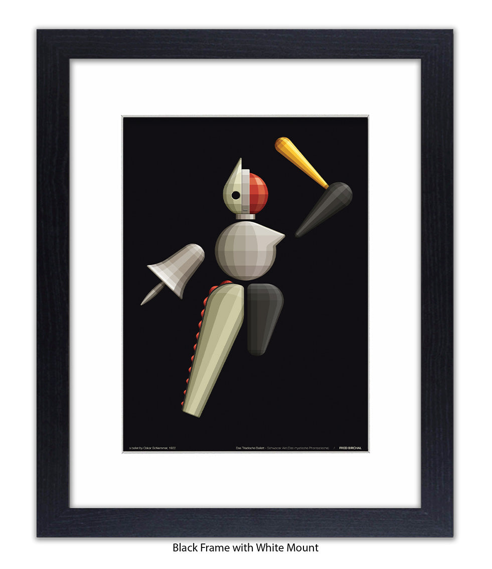 Triadische Ballet 1970-VII - Fred Birchal - Art Print