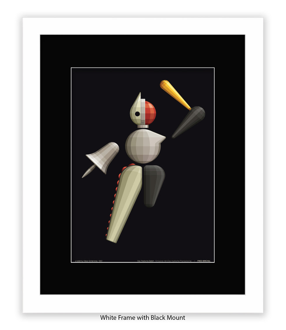 Triadische Ballet 1970-VII - Fred Birchal - Art Print