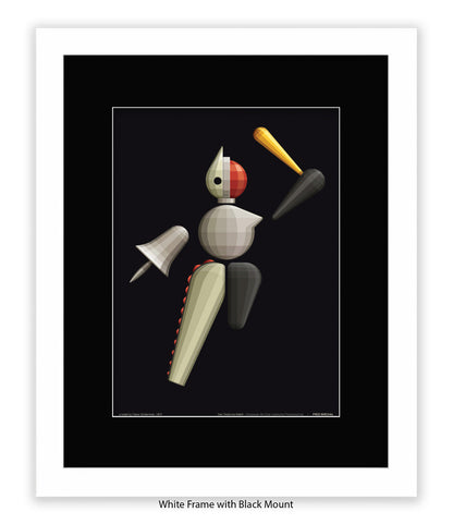 Triadische Ballet 1970-VII - Fred Birchal - Art Print