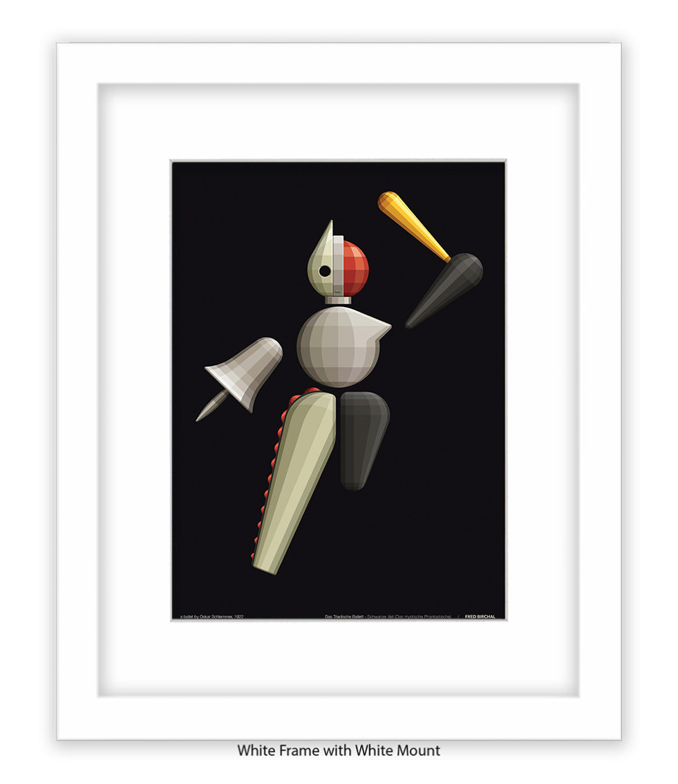 Triadische Ballet 1970-VII - Fred Birchal - Art Print