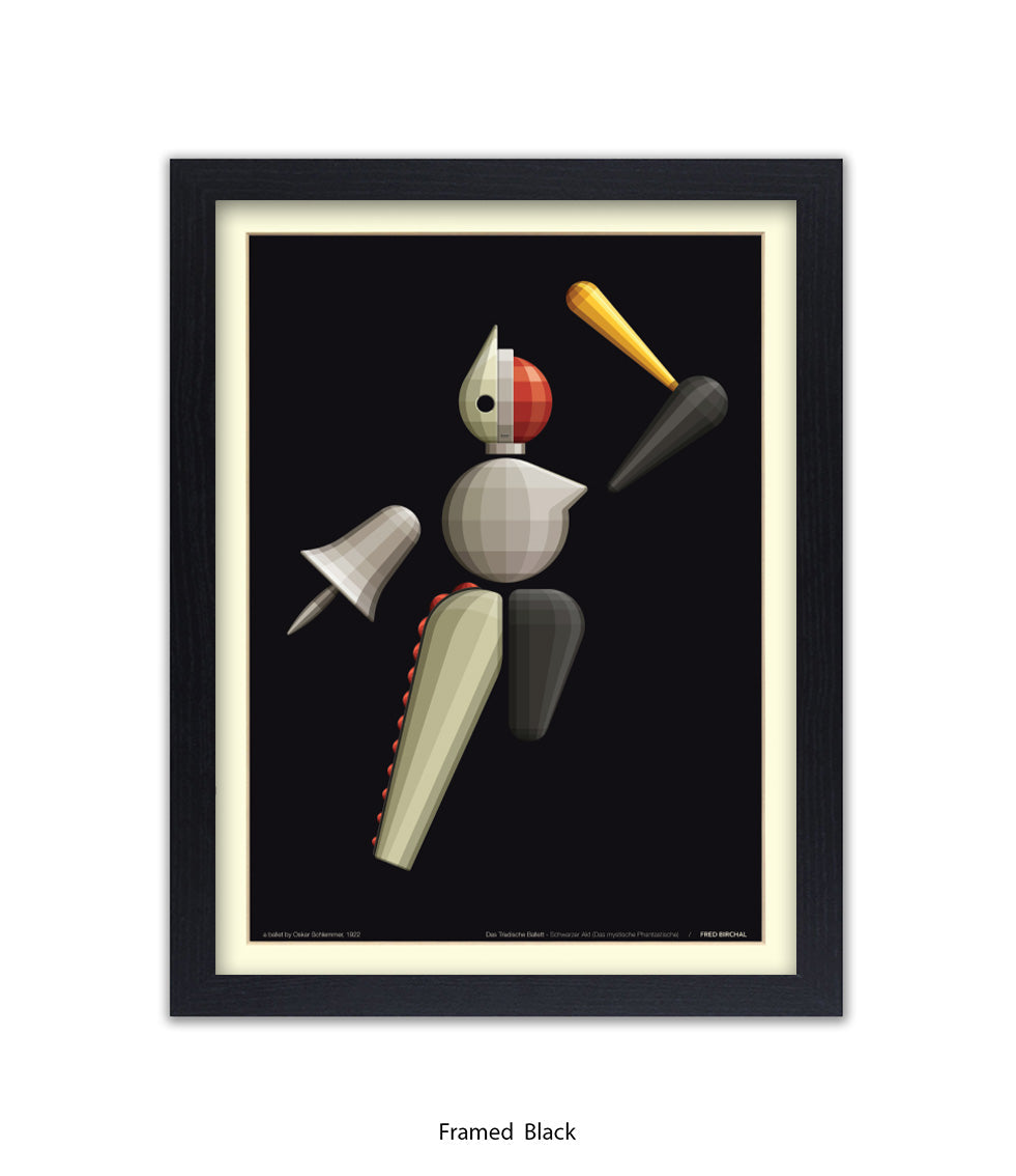 Triadische Ballet 1970-VII - Fred Birchal - Art Print