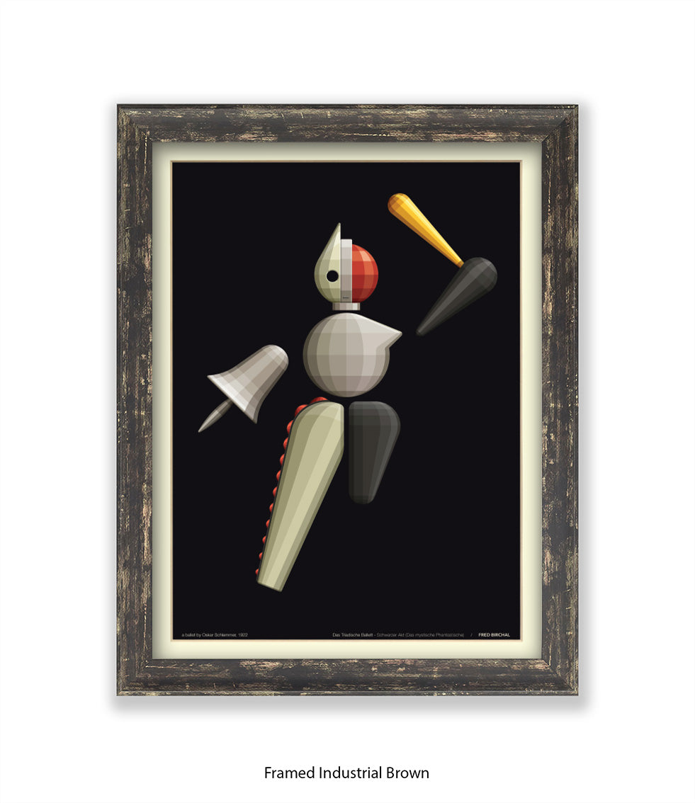 Triadische Ballet 1970-VII - Fred Birchal - Art Print