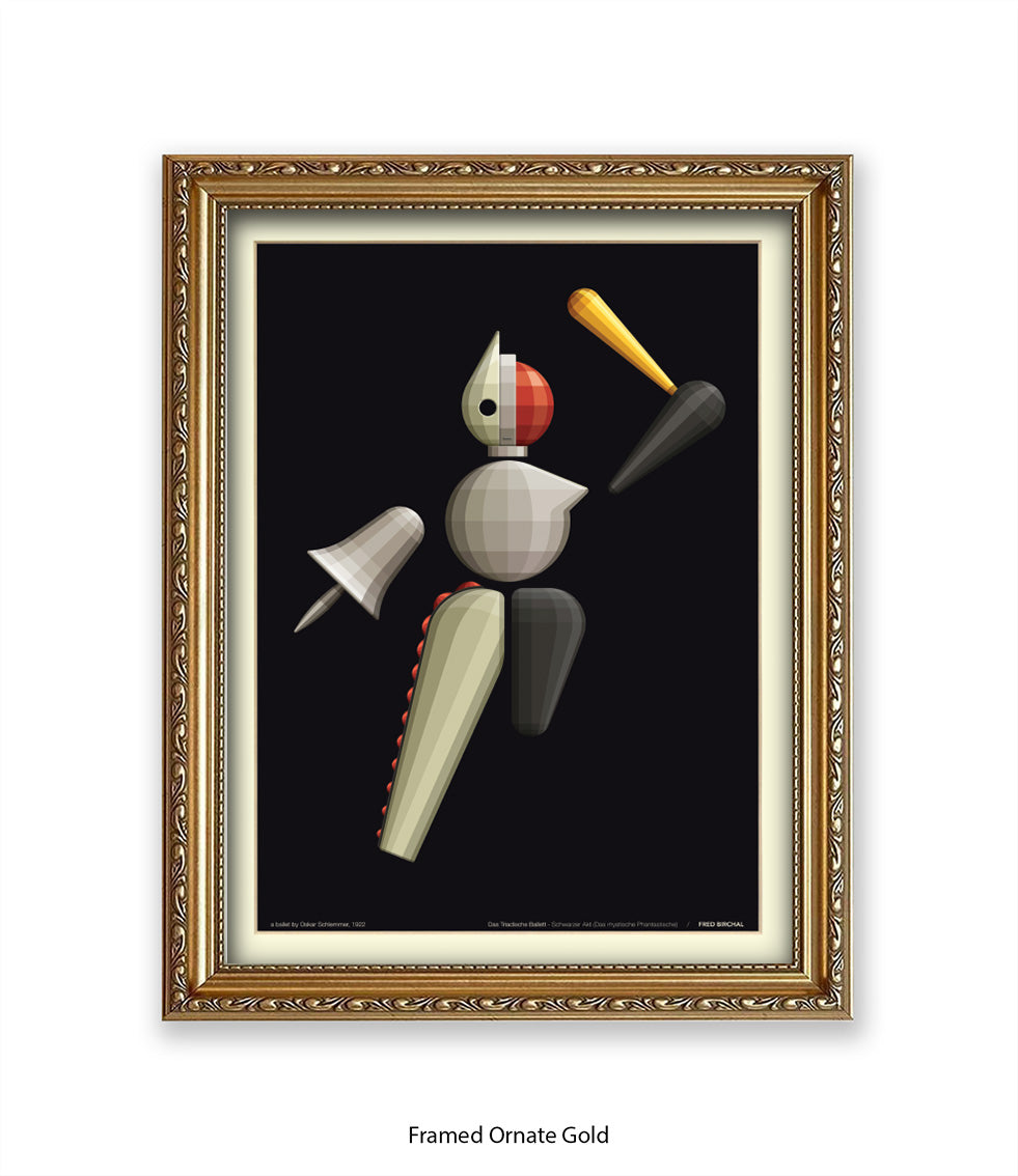Triadische Ballet 1970-VII - Fred Birchal - Art Print