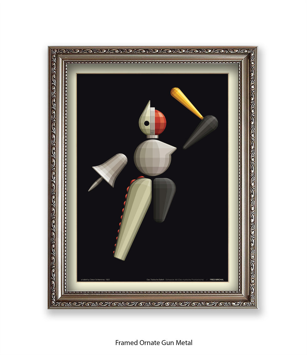 Triadische Ballet 1970-VII - Fred Birchal - Art Print