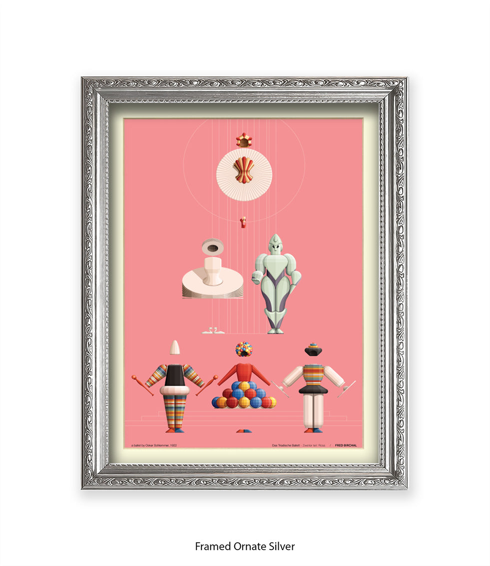 Triadische Ballet 1970-IX - Fred Birchal - Art Print
