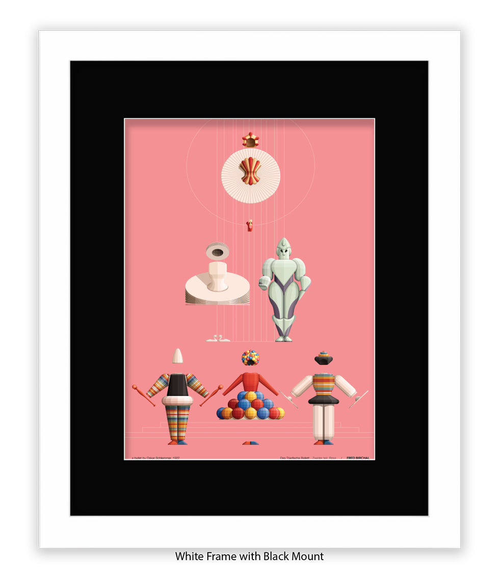 Triadische Ballet 1970-IX - Fred Birchal - Art Print